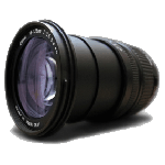 Lens / objectief natuurfotograaf